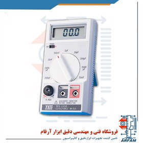 تصویر تستر خازن (ظرفیت سنج خازن) مدل TES-1500 تایوان Capacitance Meter model TES-1500