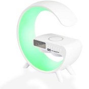 تصویر اسپیکر و شارژر بی سیم مدل G11 G11LED Wireless Charger Speaker