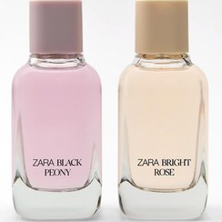 تصویر عطر زنانه برایت رز و بلک پیونی زارا BRIGHT ROSE & BLACK PEONY ZARA 