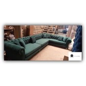 تصویر مبل ال چستر فیلد تشک دوبل 