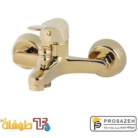 تصویر شیر حمام طوفان فلز مدل لاله Tofan Felez Bath Faucet Laleh Model