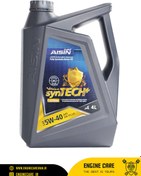 تصویر روغن موتور 5W40 آیسین API SP (4 لیتری) AISIN Fully synthetic motor oil SAE 5W-40 API SP 4L ESFNP0544PB Made in Korea