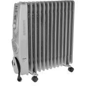 تصویر شوفاژ برقی نیکای مدل NOH844A ۱۳ پره فن دار 