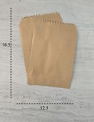 تصویر پاکت کرافت تخت 12.5در 16.5 بسته 5 عددی 