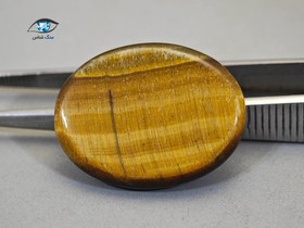 تصویر سنگ چشم‌ ببر بیضی 5.6 گرم 