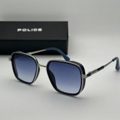 تصویر عینک آفتابی مردانه پلیس مدل C304 با کیف و دستمال 