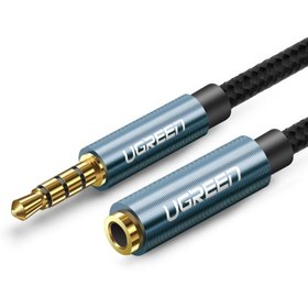 تصویر کابل افزایش طول صدا برند UGREEN مدل 40675 ا Ugreen 40675 3.5mm Extension Audio Cable 2m Metal Ugreen 40675 3.5mm Extension Audio Cable 2m Metal