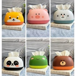 تصویر جا دستمالی فانتزی حیوانات 