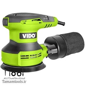 تصویر سنباده لرزان 400V دیمردار گرد (چرخشی) ویدو مدل WD011010400 