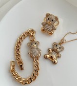 تصویر دستبند و انگشتر و گردنبند تدی ژوپینگ 