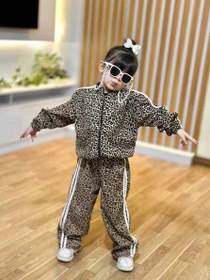 تصویر ست دو تیکه پلنگی - سایز 