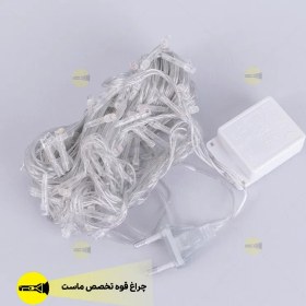 تصویر ریسه سوزنی طلایی LED 