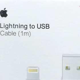 تصویر کابل شارژ USB به لایتنینگ اورجینال اپل ا Apple Lightning to USB Cable 1M-A1856 Apple Lightning to USB Cable 1M-A1856