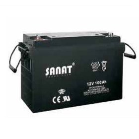 تصویر باتری یو پی اس 12 ولت 100 آمپر صنعت Sannat HRA12 100 VRLA Battery