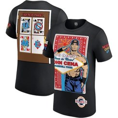 تصویر تیشرت جان سینا طرح 3 (رسلمانیا 2025) 