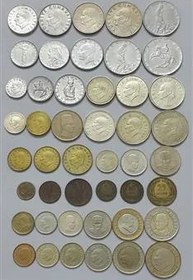 تصویر مجموعه سکه های 46 عددی بدون تکرار ترکیه 