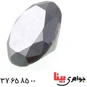 تصویر نگین انگشتر الماس سیاه شناسنامه دار _کد:۲۵۵۲ 