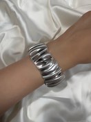 تصویر دستبند آیینه‌ای سیلور 