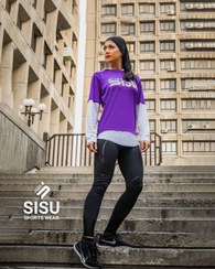 تصویر تی‌شرت کلاه دار بانوان سری 800 