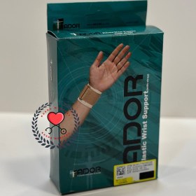 تصویر مچ بند نئوپرن با استرپ آدور فری سایز Ador Neoprene wristband with strap free size