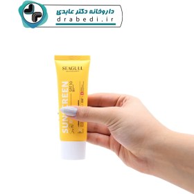 تصویر کرم ضد آفتاب بی رنگ پوست نرمال تا خشک سی گل SPS30 Seagull Invisible Sunscreen Normal Dry Skin SPS30