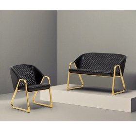 تصویر نیم ست اداری آنتیک 