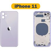 تصویر قاب و شاسی اصلی گوشی آیفون iPhone 11 housing iphone 11 org