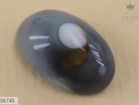 تصویر نگین عقیق باباقوری کد 36745 