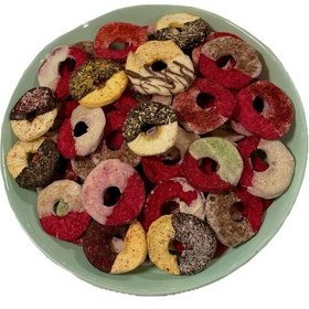 تصویر سیب خشک شکلاتی 