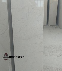 تصویر سنگ مرمریت هرسین درجه دو عرض 40cm، طول آزاد، ضخامت 2cm