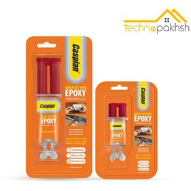 تصویر چسب دوقلو شفاف کاسپین 