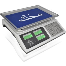 تصویر ترازو دیجیتال۴۰ کیلویی محک کیبرد استیل Digital scale