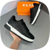 تصویر کتانی مردانه برشکا مشکی 