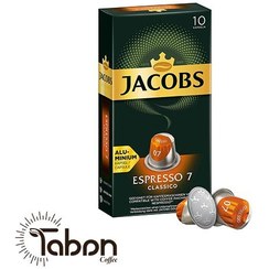 تصویر کپسول قهوه جاکوبز مدل اسپرسو کلاسیک 7 بسته 10 عددی Jacobs ا 02356 02356