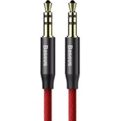 تصویر کابل انتقال صدا 3.5 میلی متری (AUX) بیسوس مدل Yiven Audio Cable M30 CAM30-CS1 به طول 1.5 متر 