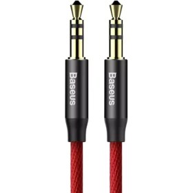 تصویر کابل انتقال صدا 3.5 میلی متری (AUX) بیسوس مدل Yiven Audio Cable M30 CAM30-CS1 به طول 1.5 متر 