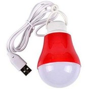 تصویر لامپ یو اس بی USB دار ۵ وات مسافرتی 