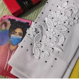 تصویر ساق دست سفید گییپوردار شیک 