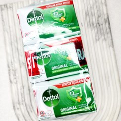 تصویر صابون دتول آنتی باکتریال 6 عددی سری kemasan harga khusus مدل Orginal 