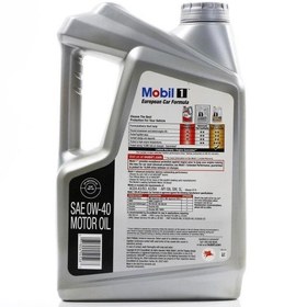 تصویر روغن موتور موبیل آمریکا (اصل) 0W-40 SN Mobil 0w-40 SN