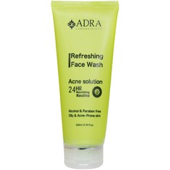 تصویر ژل شستشو صورت پوست آدرا مناسب پوست چرب 200 میلی لیتر 