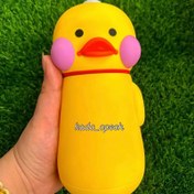 تصویر قمقمه شیشه ای طرح جوجه 