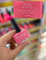 تصویر لاک ناخن الونسو شماره A22 رنگ صورتی حجم ۱۶ میل 