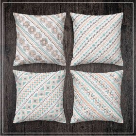 تصویر کوسن کد K50 هندسی