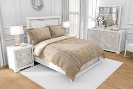 تصویر روتختی مدل ARAT برند zaraHome (زاراهوم ایرانی) ۸تیکه دونفره جنس میکرو تنسل روتختی زارا