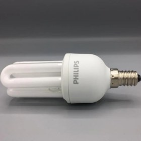 تصویر لامپ کم مصرف فیلیپس 11 وات لوستری ( شمعی ) 12 عددی 
