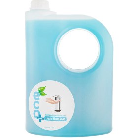 تصویر مایع دستشوئی ایکومویست آبی حاوی گلیسیرین حجم 3750 میلی لیتر eco moist blue toilet liquid containing glycerin 3750ml