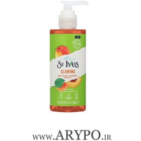 تصویر ژل شستشوی صورت آبرسان و درخشان کننده زردآلو سینت ایوز 200 میل St. Ives apricot moisturizing and brightening face gel 200 ml