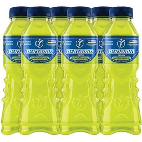 تصویر نوشیدنی ورزشی داینامین باکس ۶ عددی لیمویی 