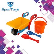 تصویر اسباب بازی ست سطل و فرغون 